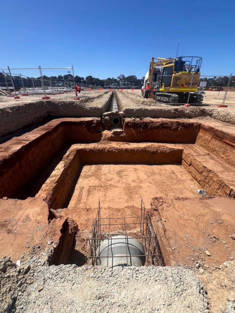 Detailed excavation services